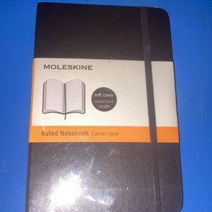 MOLESKINE SOFT COVER MINIATURE BLACK RULED NOTEBOOK